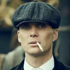 plaid beret newsboy hat – classic retro octagonal cap for men