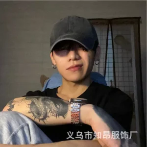 retro distressed baseball cap – vintage washed cotton hat for men & women