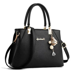 classic leather women’s handbag – elegant sac à main shoulder bag
