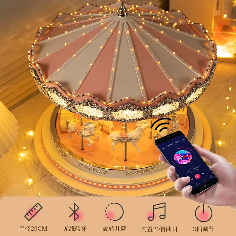 american mr.christmas carousel music box music box as a birthday christmas gift for girlfriend girl American Mr.Christmas carousel music box music box as a birthday Christmas gift for girlfriend girl